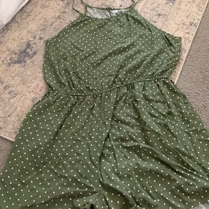 Old navy green romper